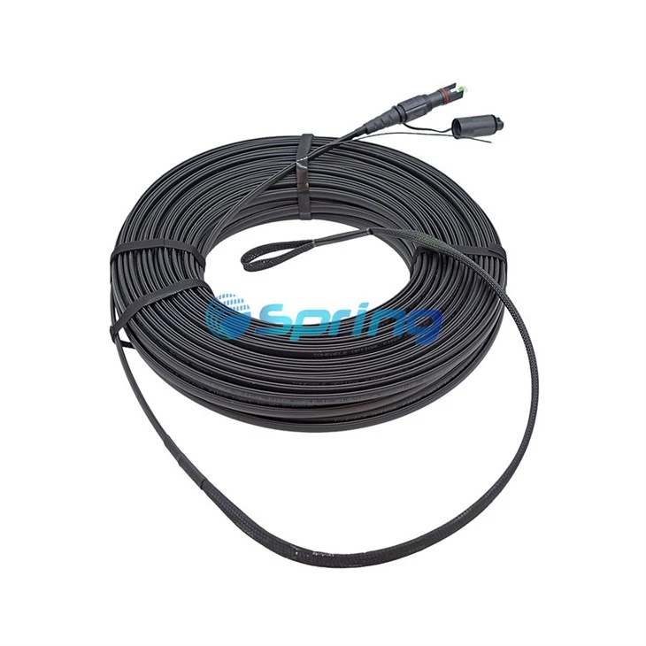 OptiTap ROC Flat Drop Assemblies With Pulling Eyes Outdoor Cable