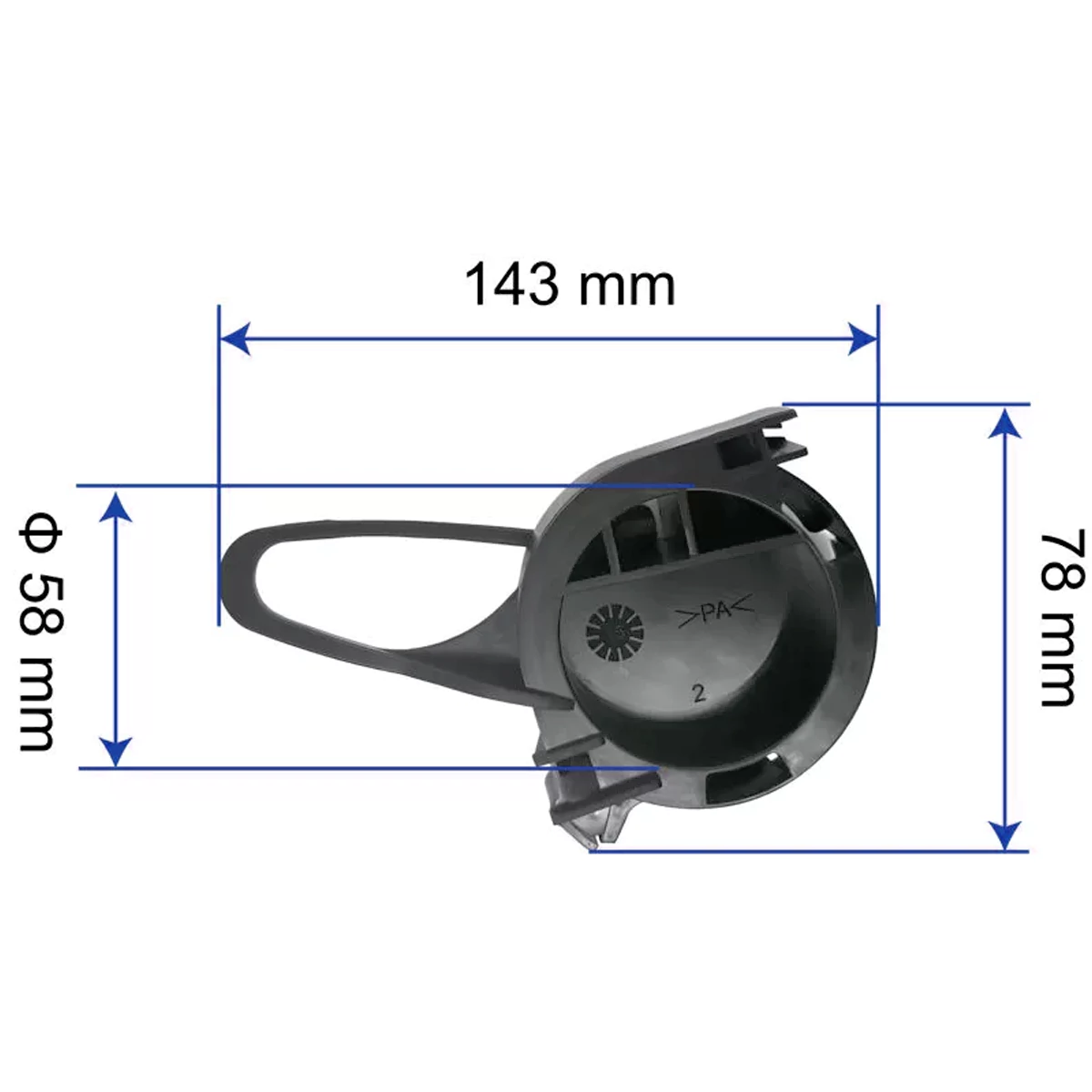 Round-Fiber-Optic-Cable-Drop-Clamp