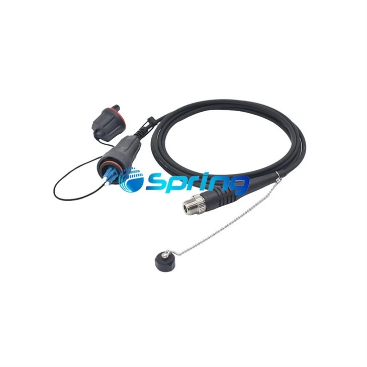 Armoured ODC Male-FullAXS LC SM &5mm Outdoor CPRI Fiber Patch Cord